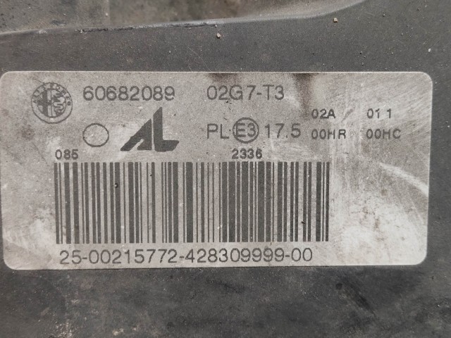 205813 Alfa Romeo 159 2005-2011 bal első  fényszóró 60682089