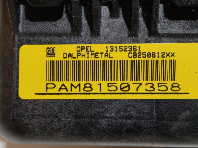 Opel Corsa D 2006-2014 2006-2014 Légzsák használt  zöld 