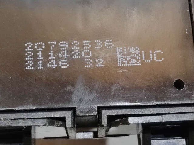 Chevrolet Cruze 2008-2012 jobb első ablakemelő kapcsoló 20792536