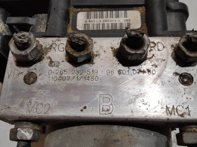 Citroen Berlingo, Peugeot Partner Abs 9660107180 , 0265232519