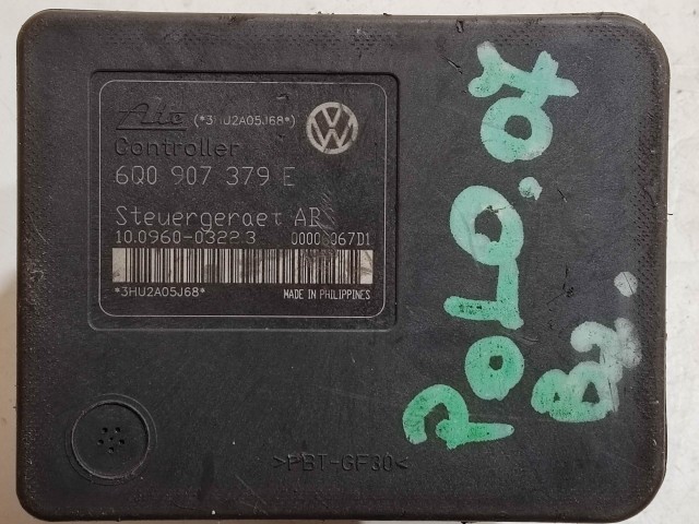 Volkswagen Polo 9N 2001-2009 aBS 10.0206-0021.4 , 6Q6614117C