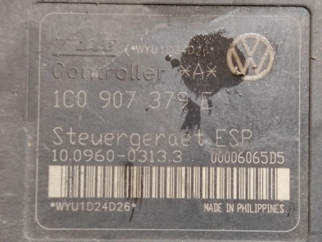 Audi A3, Seat Leon, Toledo, Skoda Octavia, Volkswagen Golf IV., Beetle Abs 1C0907379E, 10.0206-0009.4