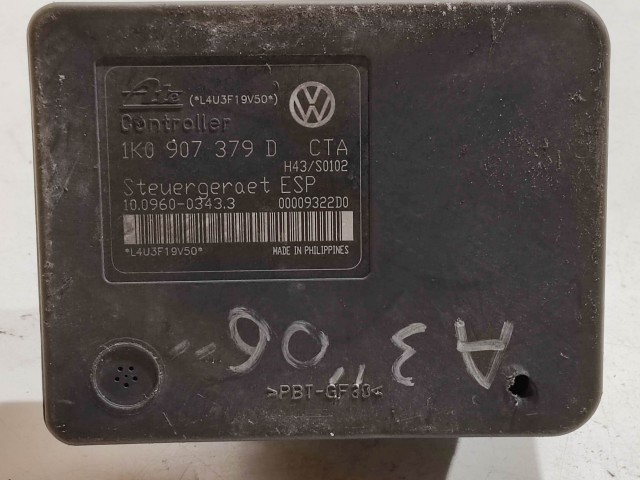 Audi A3, Seat Toledo, Altea, Skoda Octavia, Volkswagen Golf V., Touran, Caddy Abs 1K0907379D , 10.0206-0040.4