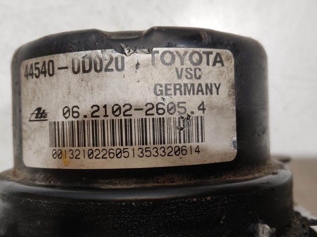 Toyota Yaris III. 2011-2014 Abs 89541-0D100 , 06.2102-2605.4, 44540-UD020