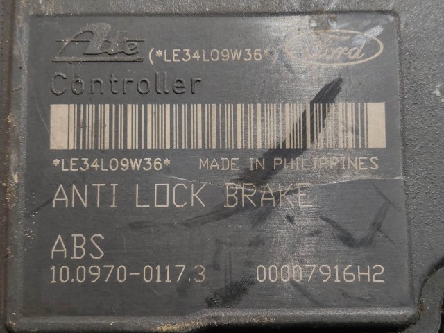 Ford Fiesta 2002-2008 Abs a képen látható sérüléssel LE34LO9W36, 10.0207-0051.4