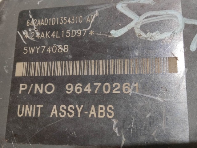 Chevrolet Aveo Abs 96470261 , 96470254