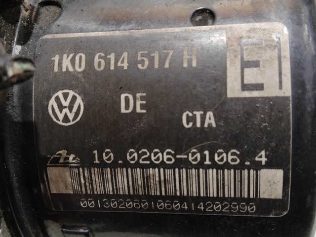 206845 Audi A3, Seat Toledo, Altea 5P, Skoda Octavia II, Volkswagen Touran, Golf V., Caddy III. Abs 1K0907379K, 10.0206-0106.4