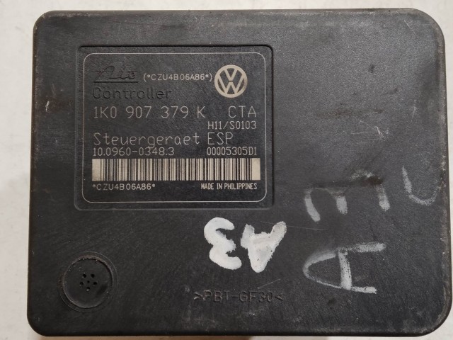 206845 Audi A3, Seat Toledo, Altea 5P, Skoda Octavia II, Volkswagen Touran, Golf V., Caddy III. Abs 1K0907379K, 10.0206-0106.4