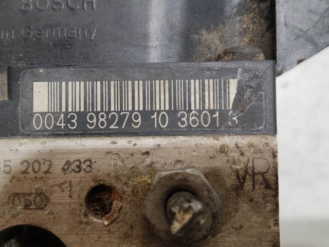 Mercedes Benz A-Class (W168) Abs A0034317412, 0265202433