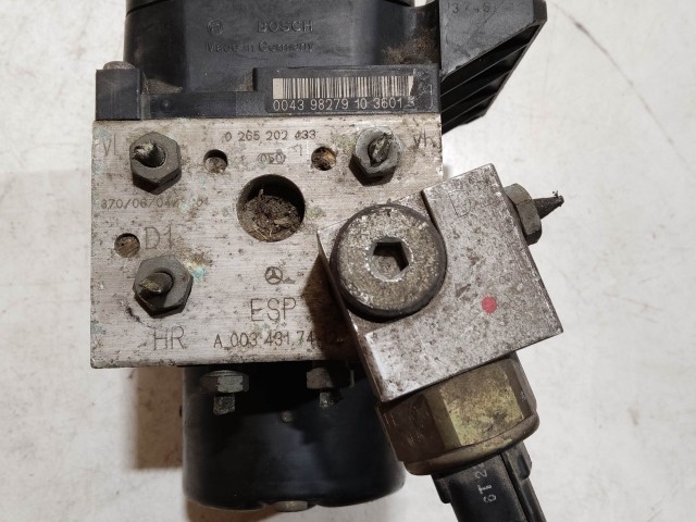 Mercedes Benz A-Class (W168) Abs A0034317412, 0265202433