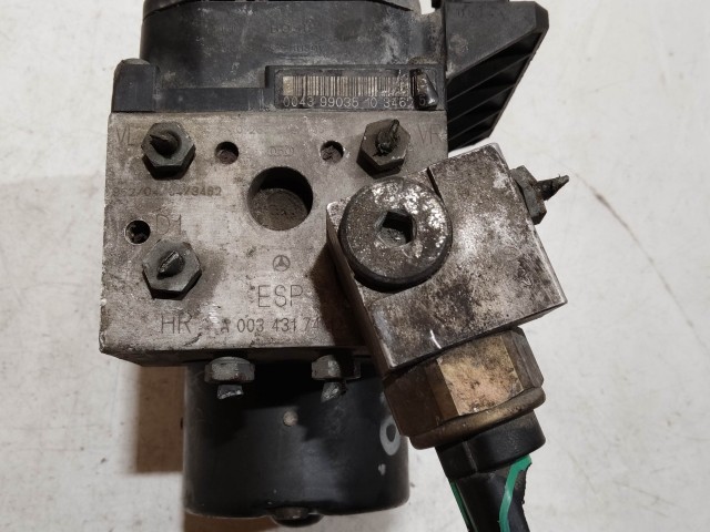 206870 Mercedes Benz A-Class (W168) Abs A0034317412, 0265202433 a képen látható sérüléssel