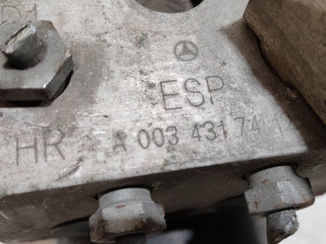 206870 Mercedes Benz A-Class (W168) Abs A0034317412, 0265202433 a képen látható sérüléssel