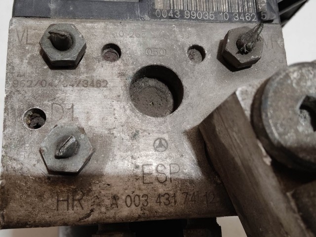 206870 Mercedes Benz A-Class (W168) Abs A0034317412, 0265202433 a képen látható sérüléssel