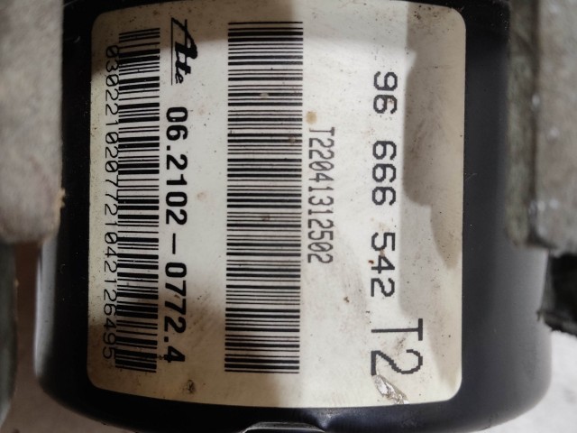 Chevrolet Matiz Abs RY37D21D84, 96666542 , 06.2102-0772.4