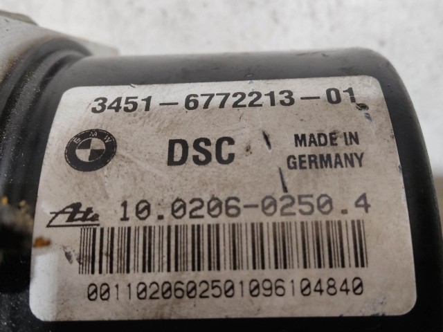 BMW 1 (E81) 2006-2011 Abs Ate 3451-6772213-01 , 10.0206-0250.4