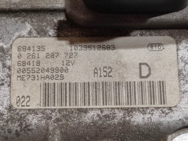 208013 Alfa Romeo 147 2000-2010 1,6 16v benzin 105Le motorvezérlő 0261207727 55198556