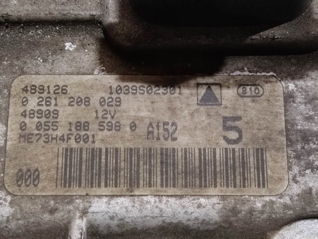 Fiat Punto III. 1,2 16v benzin motorvezérlő 55188598, 0261208029