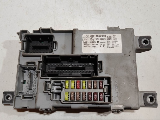 Fiat My Punto 2013-2018 1,3 16v Diesel Euro5 motorvezérlő szett 51904066 , 51869094