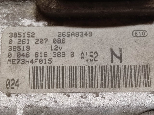 Fiat Stilo 2001-2003 1,2 16v benzin motorvezérlő szett 0261207086 , 46818388 , 51708059