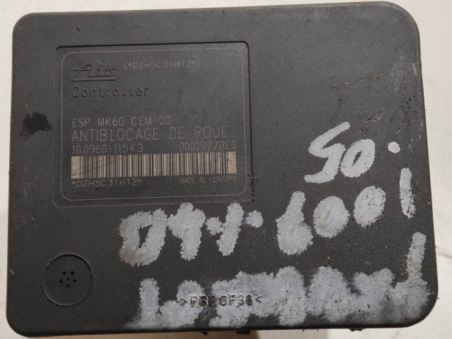 Peugeot 1007 Abs 10.0206-0197.4 , 9654777580