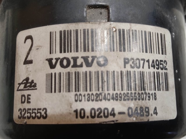 Volvo S60, S80, V70, XC90 Abs P30714956 , 10.0204-0489.4