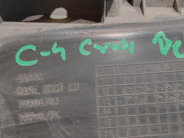 Citroen C4 Aircross 2012-2017 bal első lökhárító tartó 7450A783