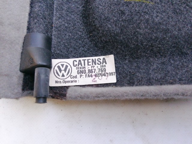 210921 Volkswagen Polo 6N1 1994-2001 kalaptartó 6N0867769