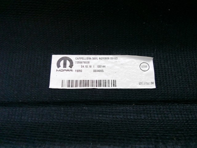 211006 Fiat 500 L 2012-2022 kalaptartó 735597903