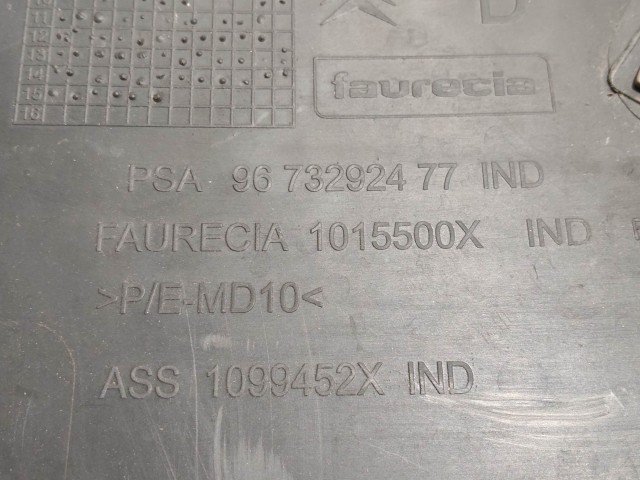 Citroen DS5 2011-2018 jobb első légterelő 9673292677