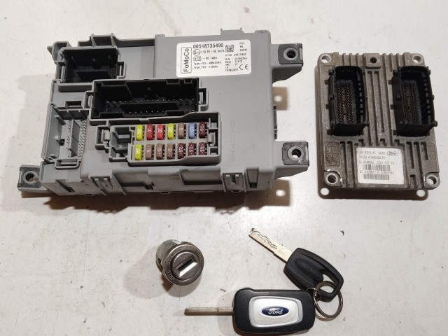 Ford Ka 2008-2016 1,2 8v benzin motorvezérlő szett használt  51903151 , 518735490 , IAW5SF9.AC