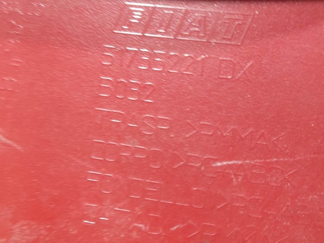 208450 Fiat Stilo 2003-2007 5 ajtós, jobb hátsó lámpa 51735221 Izzó foglalat nélkül!!!!