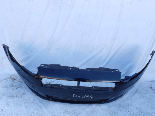 208693 Fiat Grande Punto 2005-2009 sötét kék színű első lökhárító, a képen látható sérüléssel