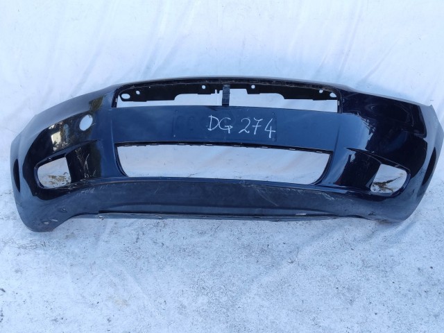 208693 Fiat Grande Punto 2005-2009 sötét kék színű első lökhárító, a képen látható sérüléssel