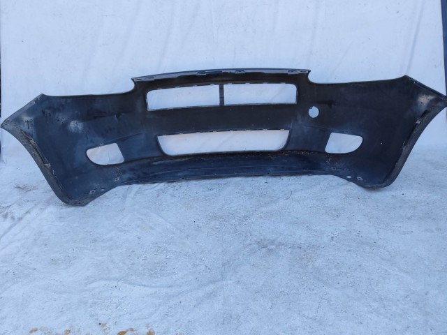 208698 Fiat Grande Punto  2005-2009 sötét kék színű első lökhárító, a képen látható sérüléssel
