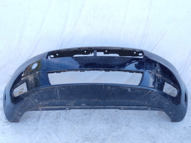 208698 Fiat Grande Punto  2005-2009 sötét kék színű első lökhárító, a képen látható sérüléssel