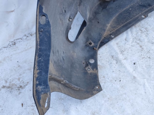 208699 Fiat Grande Punto  2005-2009 fekete színű első lökhárító