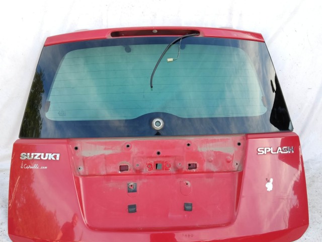 208701 Suzuki SPLASH 2008-2014 pirosa színű csomagtérajtó