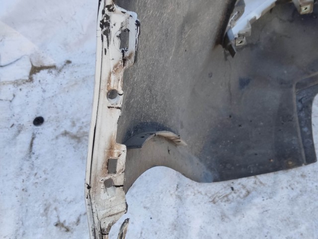 208710 Lancia Ypsilon III. 2011-2015 fehér színű első lökhárító