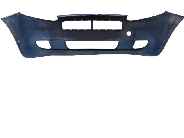 208693 Fiat Grande Punto 2005-2009 sötét kék színű első lökhárító, a képen látható sérüléssel