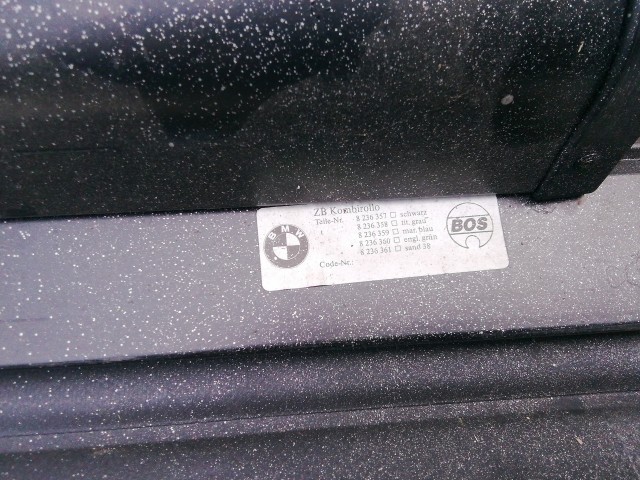 211140 BMW 5 E39 1996-2003 kalaptartó (csomagtér roló), térelválasztó rolóval