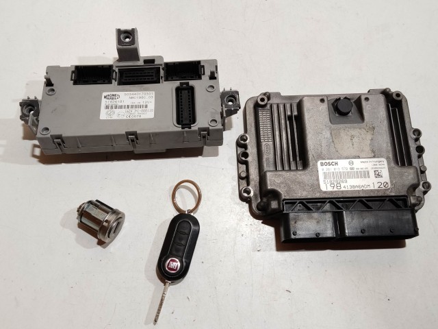 208789 Fiat Bravo 2007-2014 1,9 8v Diesel motorvezérlő szett 51828269 , 0281013579 , 51826181