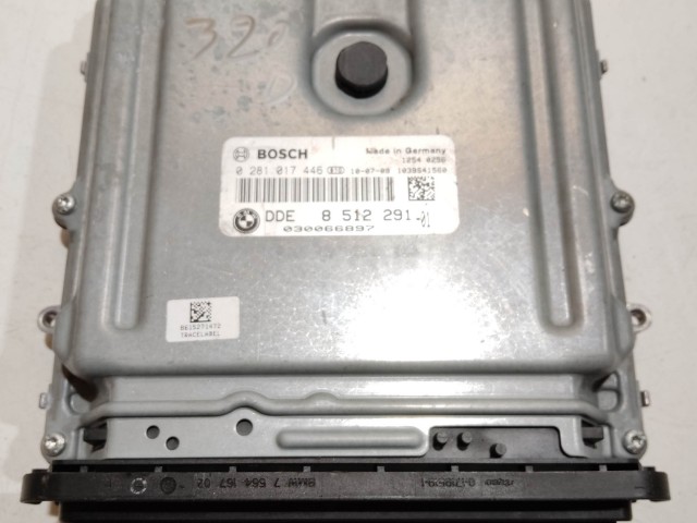 BMW E90, E91 2005-2011 2,0 Diesel motorvezérlő Bosch 0281017446 , DDE8512291