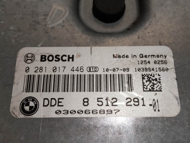 BMW E90, E91 2005-2011 2,0 Diesel motorvezérlő Bosch 0281017446 , DDE8512291
