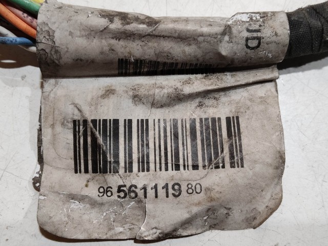 208814 Peugeot 206 motorvezérlő elektromos csatlakozó, a képen látható sérüléssel SW9656304480 , 9647498180