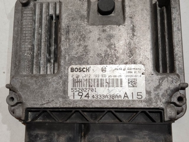 Fiat Croma 1,9 16V Diesel autómata váltós motorvezérlő 0281012149 , 55202701