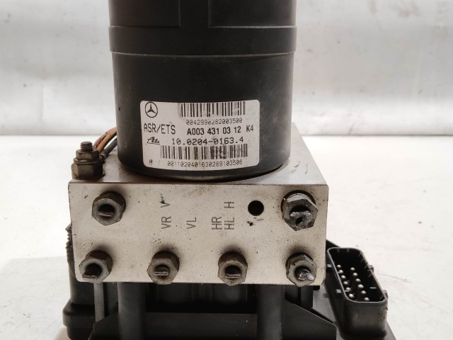208891 Mercedes Benz C-class w202, CLK C208 Abs, a képen látható sérüléssel A0034310312, 10.0204-0163.4