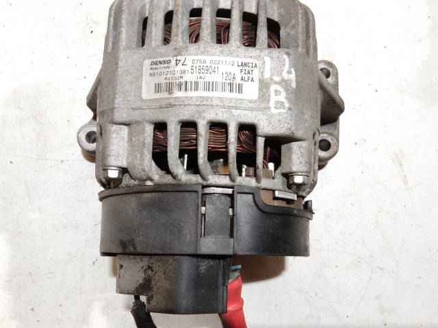 209012 Alfa Romeo, Fiat, Lancia 1,2-1,4 benzin Generátor 120A 51859041