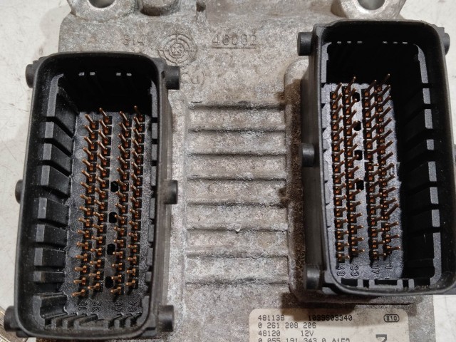 91535 Fiat Idea, Lancia Musa 1,4 16v benzin motorvezérlő szett 0261208206 , 55191343, 51738522