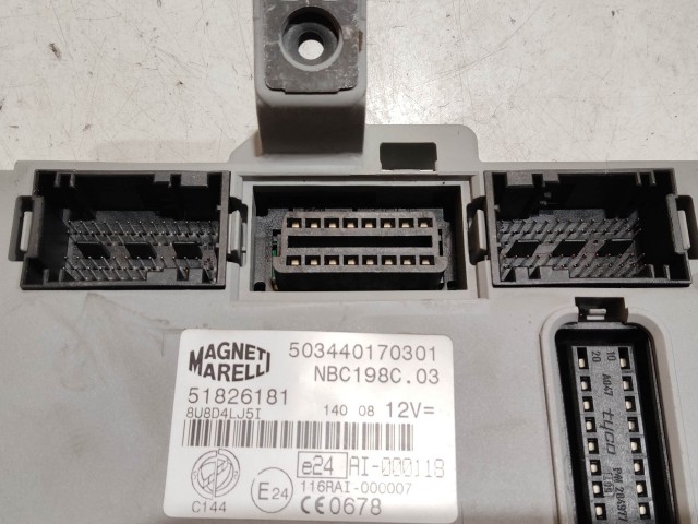 138974 Fiat Bravo 2007-2014 1,6 16v Diesel Motorvezérlő szett 51833941 , 0281014455 , 51826181