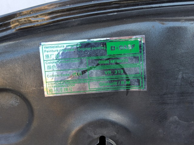 207524 Alfa Romeo Giulietta 2010-2020 motorháztető 50559416